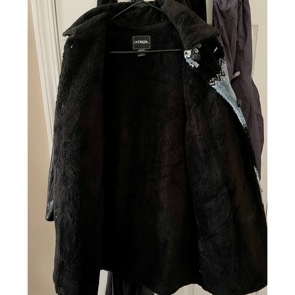 Vtg Western scenic comfy and warm fully lined coat size medium - Picture 9 of 10